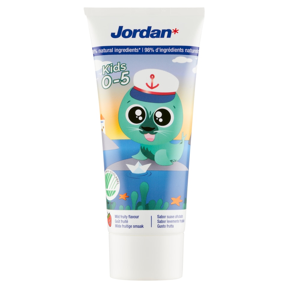 image 1 of Jordan Kids Toothpaste 0-5 Years 50ml