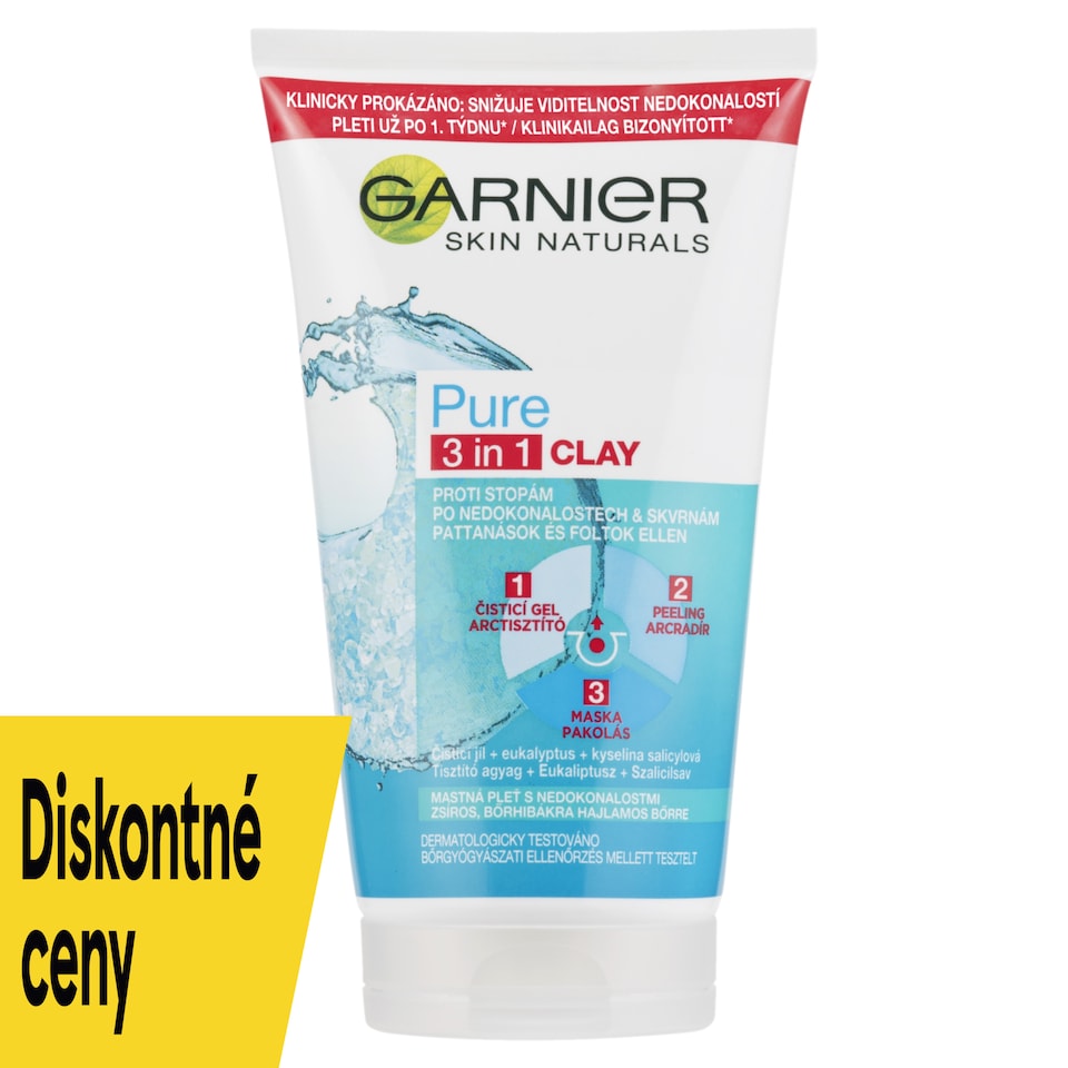 Garnier Skin Naturals Pure cleanser 3 in1 , 150 ml