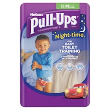 Huggies Pull Ups Night Time Boys Medium 14 Pack