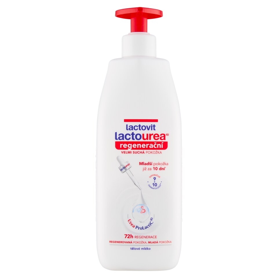 obrázok 1 z Lactovit Lactourea¹⁰ Regeneračné telové mlieko 400 ml