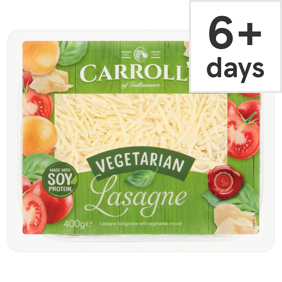 Carroll"S Vegetarian Lasaagne 400G