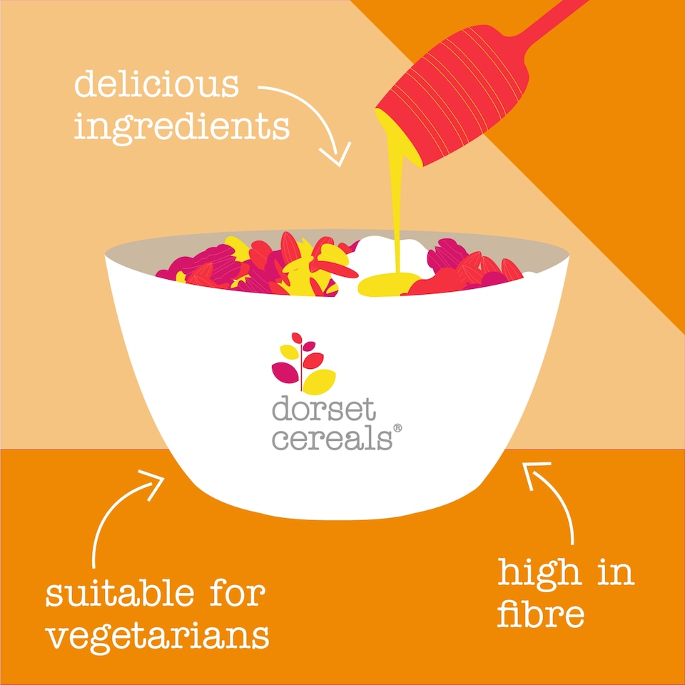image 1 of Dorset Cereals Honey Granola Breakfast Cereal 450g