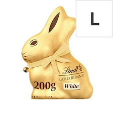 Lindt Gold Bunny White Chocolate 200G