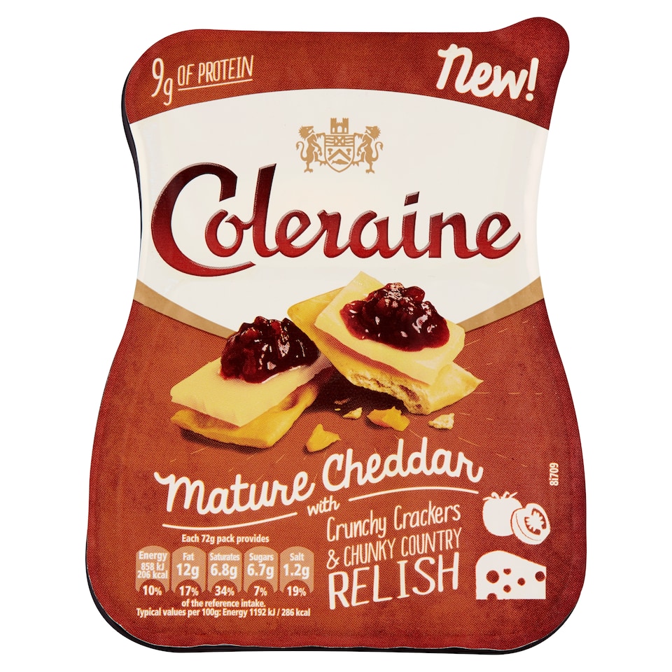 Coleraine Snack Pack Country Relish 72G