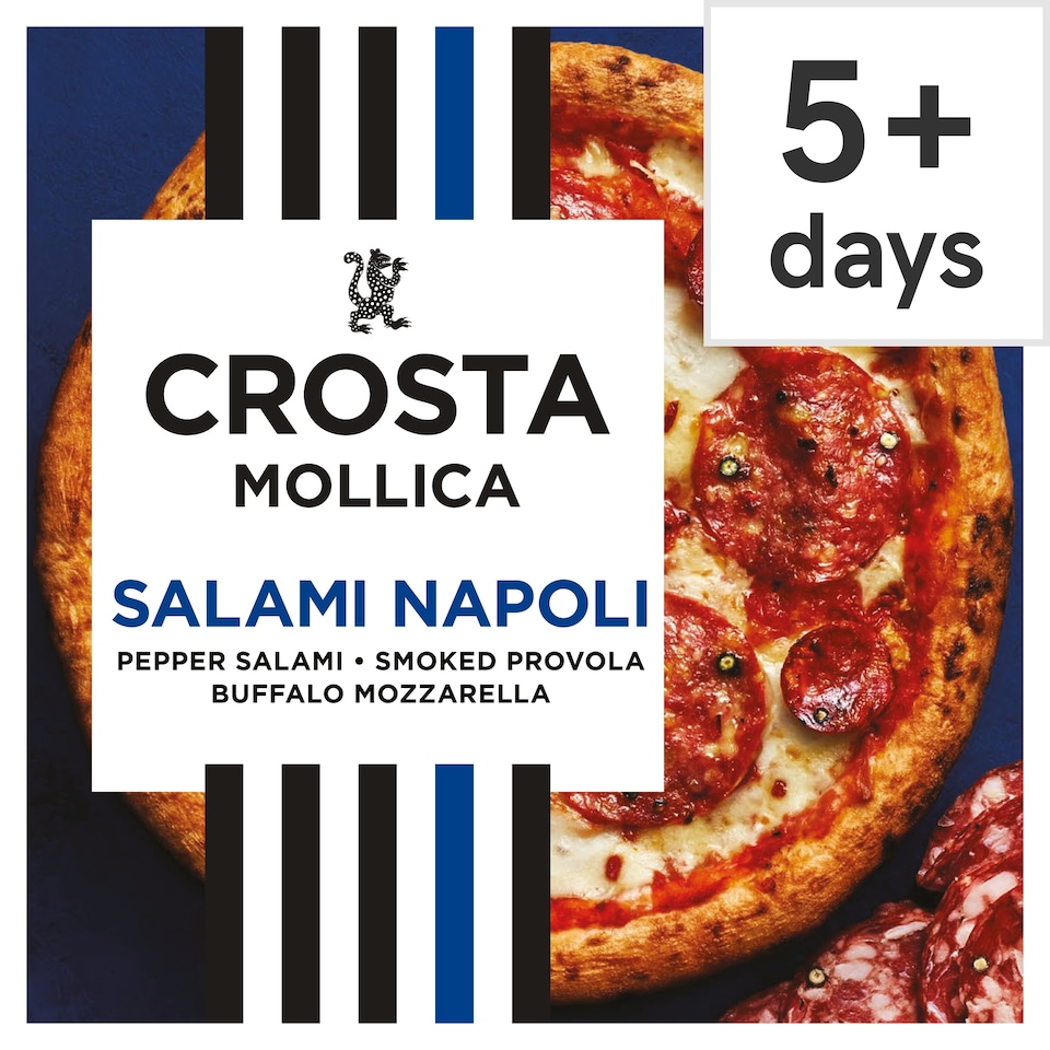 Crosta Mollica Salami Napoli Sourdough Pizza 413g