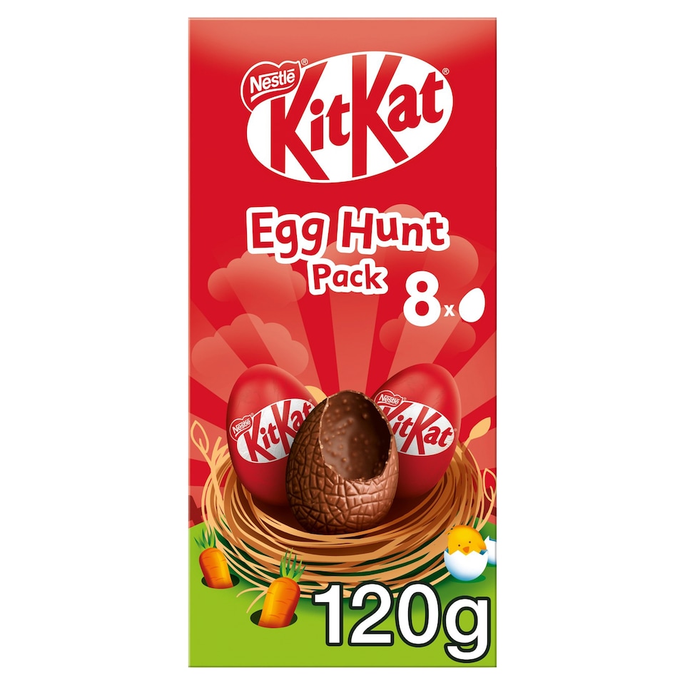 image 1 of Kit Kat Chocolate Egg Hunt Pack 120G