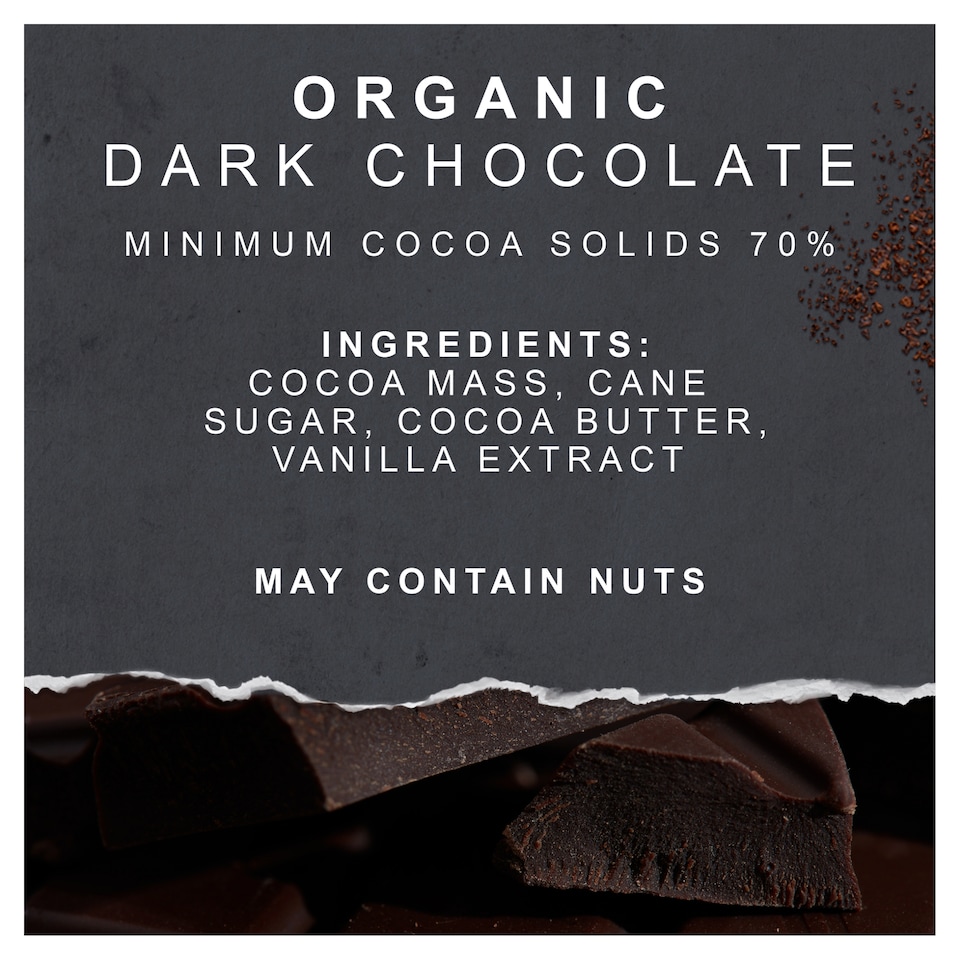 image 1 of Green & Black's Organic 70% Dark Chocolate Bar 90g
