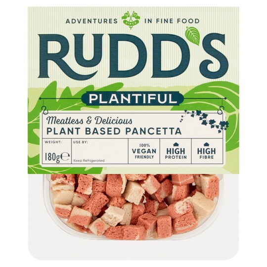 Rudd's Plant Based Pancetta 180G Tesco Groceries