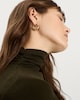 image 1 of F&F Roll Neck Long Sleeved Top with Wool in Olive