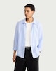 image 2 of F&F Cotton Rich Ribbed Vest in Ecru
