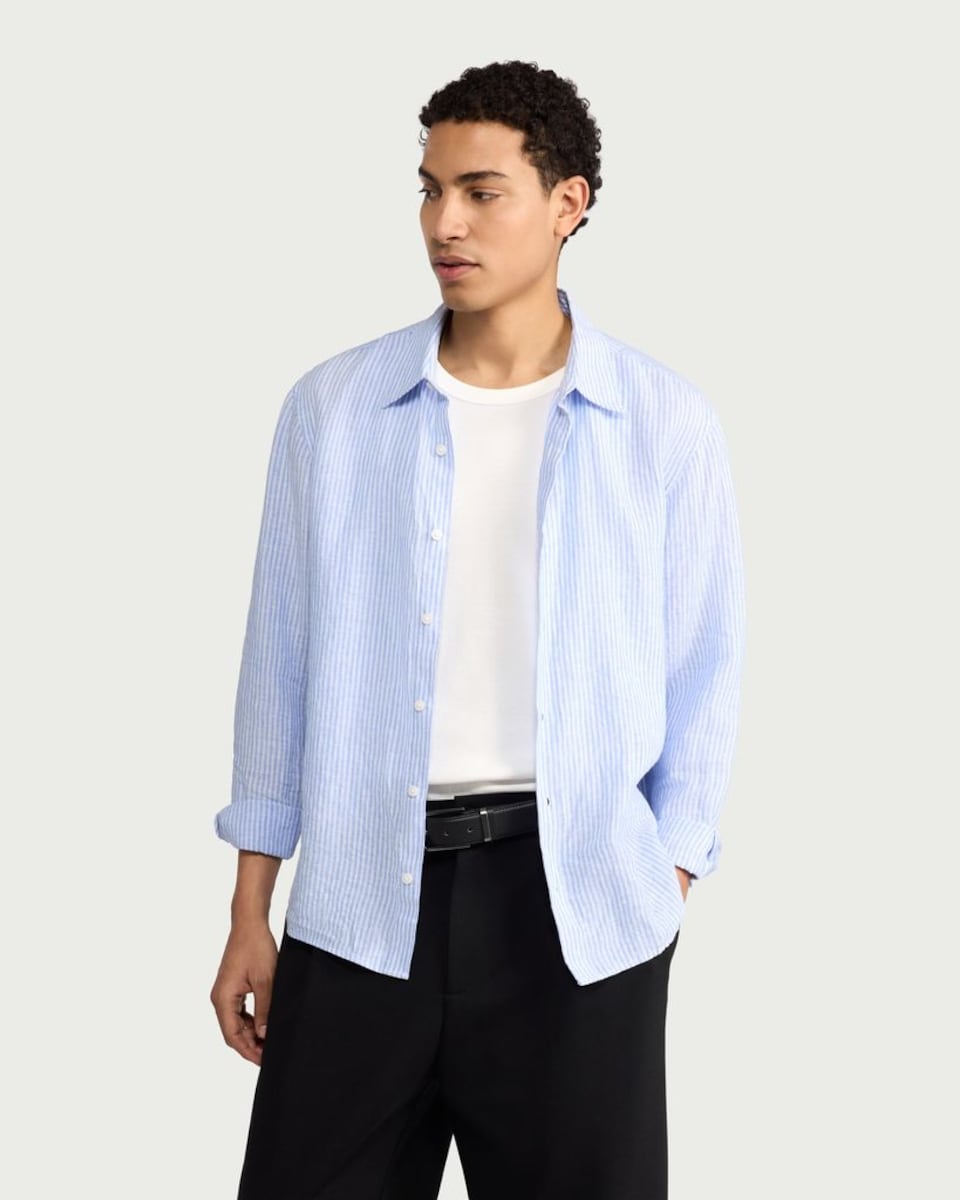image 1 of F&F Cotton Rich Ribbed Vest in Ecru