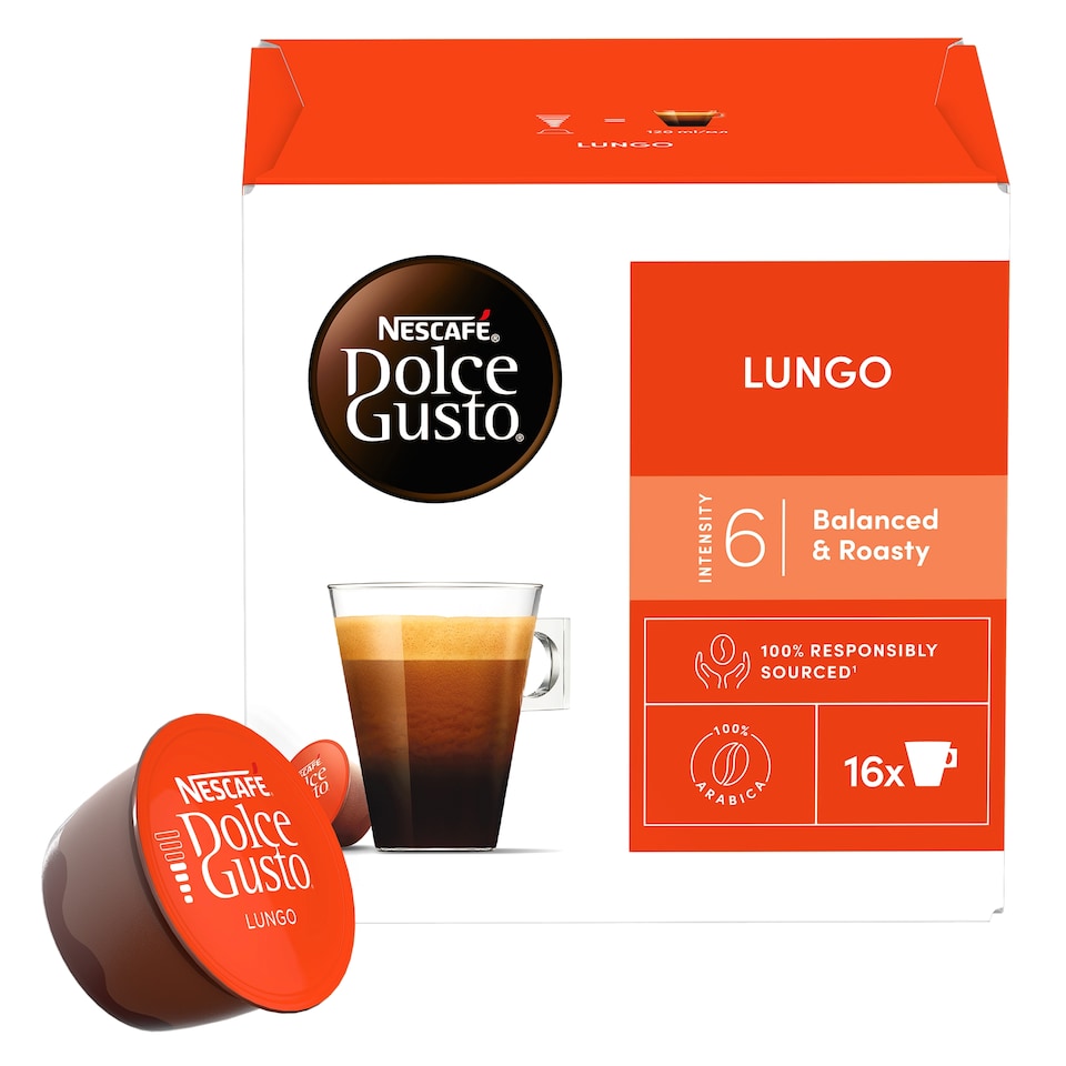 Obrázek 1 pro produkt NESCAFÉ Dolce Gusto Lungo - kávové kapsle - 16 ks