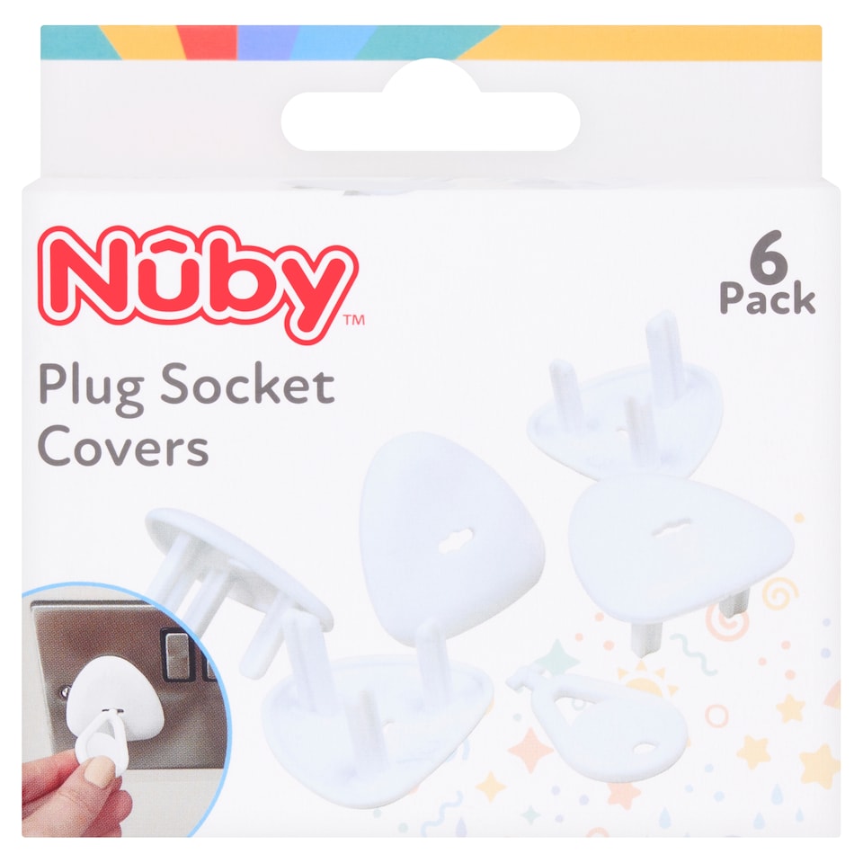 Nuby Plug Socket Covers 6 Pack
