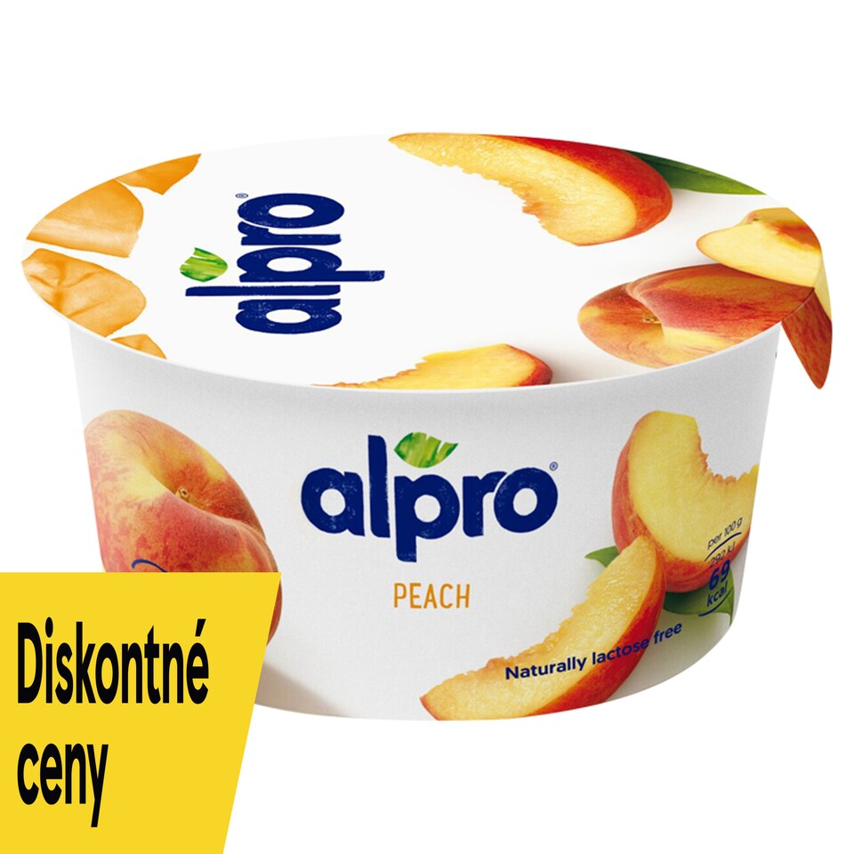image 1 of Alpro Soy Alternative to Yogurt with Peaches 150 g