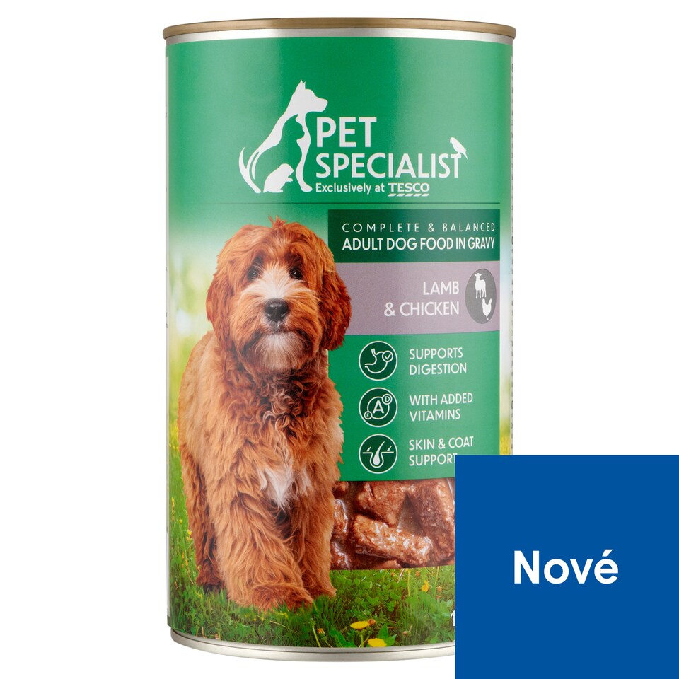Pet Specialist Kousky s jehněčím a kuřecím v omáčce 1240g