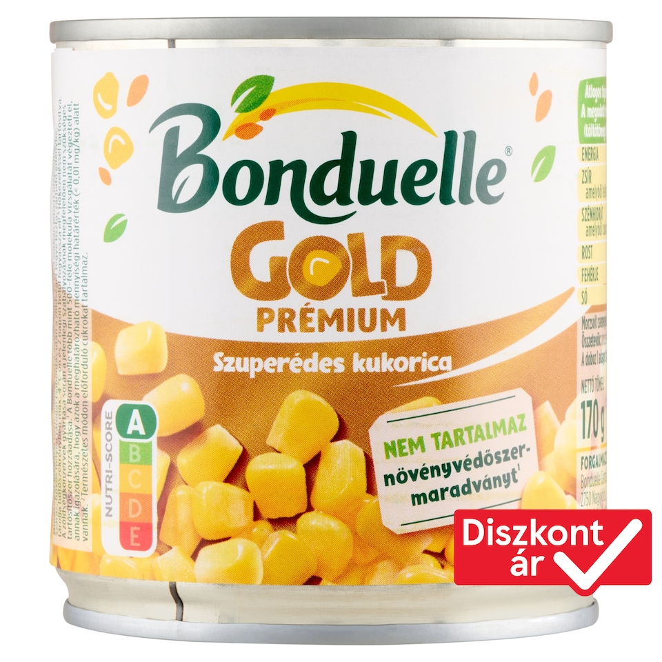 Bonduelle Gold Prémium szuperédes kukorica 170 g  1. kép