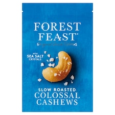 Forest Feast Sea Salt Colossal Cashews 120G