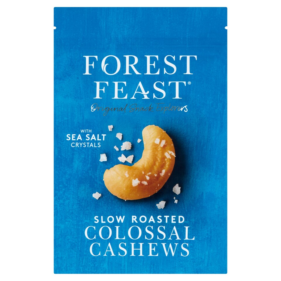 Forest Feast Sea Salt Colossal Cashews 120G