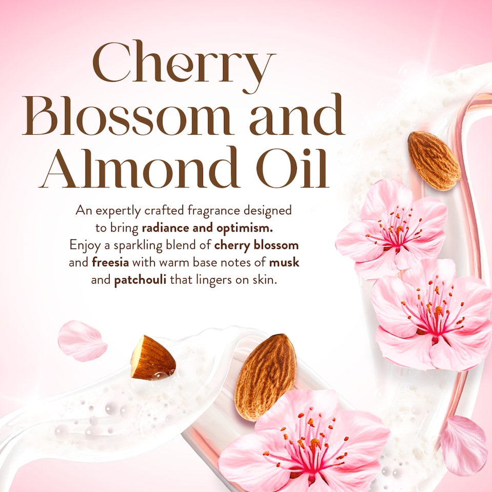 image 1 of IMPERIAL LEATHER ULTIMATE MOISTURE CHERRY BLOSSOM & ALMOND OIL BODY WASH 450 ML