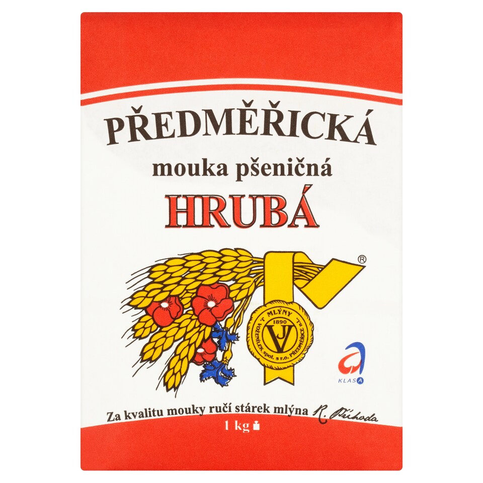 Mlýny J. Voženílek Předměřická mouka pšeničná hrubá 1kg
