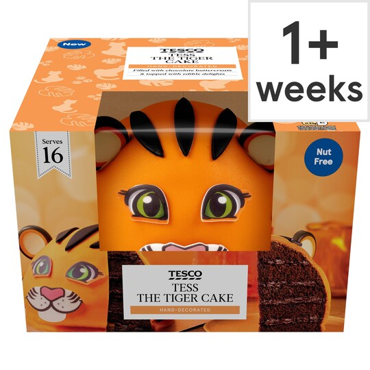 Tesco Tess The Tiger Cake Tesco Groceries