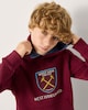 image 1 of West Ham United Cotton Rich Hoodie in Red