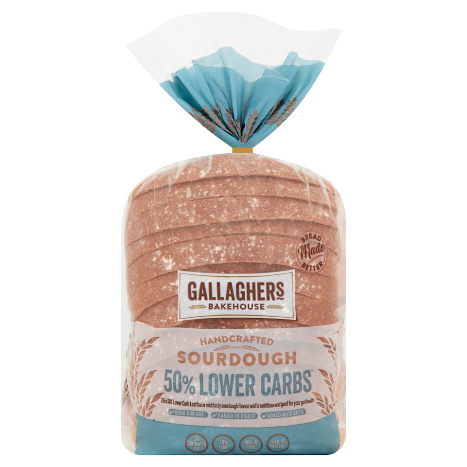 G/Bkhse S/Dough 50% Low Carbs Loaf 400G
