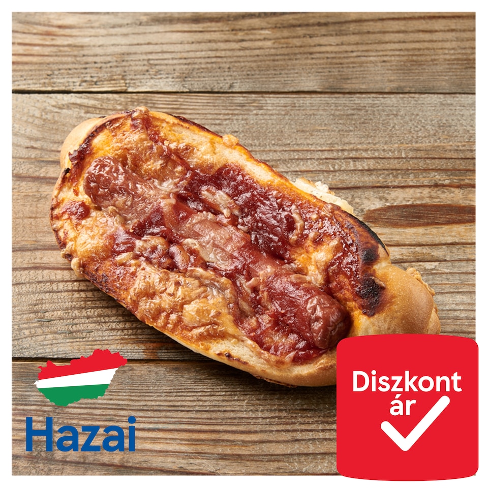 Pizzás csónak 115 g  1. kép