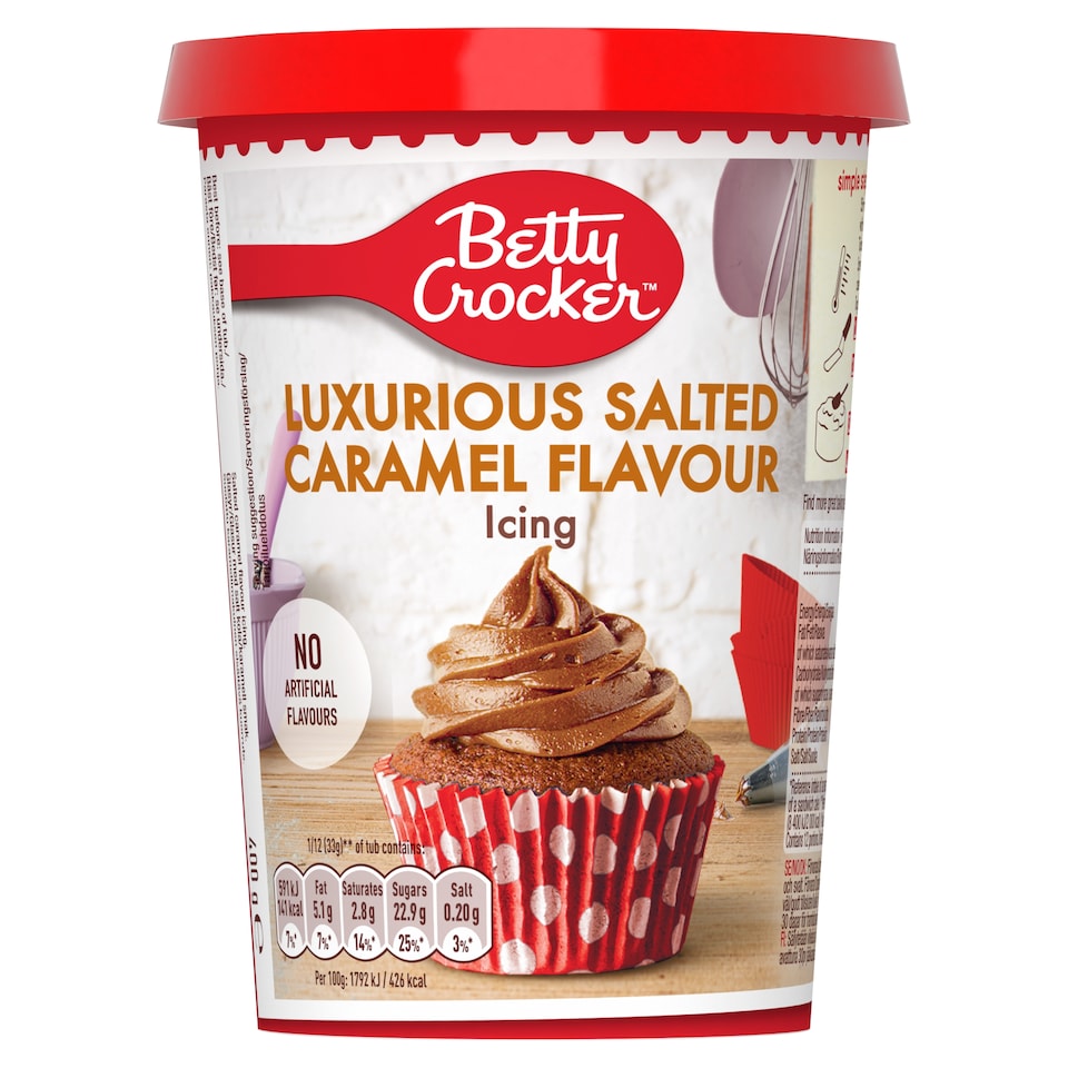 Betty Crocker Salted Caramel Icing 400G