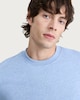 image 1 of F&F Active EVERYHOUR Cotton Rich Crew Neck Sweatshirt in Blue