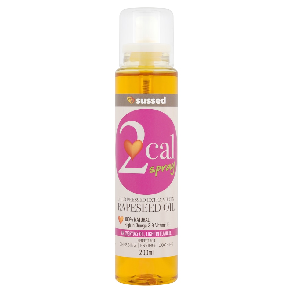 Sussed 2Cal Spray Irish Rapseed Oil 200Ml