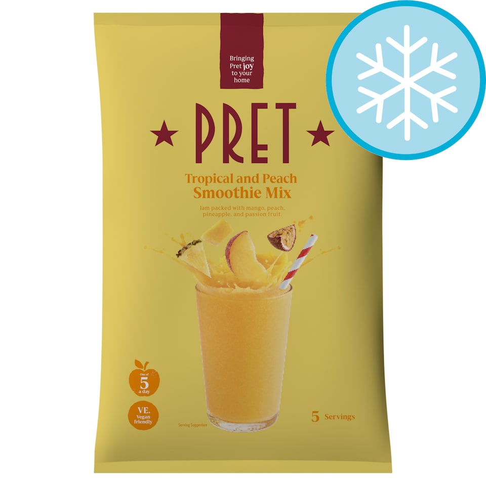 Pret A Manger Tropical Peach Smoothie Mix 400g