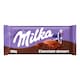 Obrázek 1 pro produkt Milka Chocolate Dessert mléčná čokoláda z alpského mléka plněná našlehanou kakaovou náplní 100 g