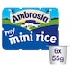 image 1 of Ambrosia My Mini Rice 6 x 55g