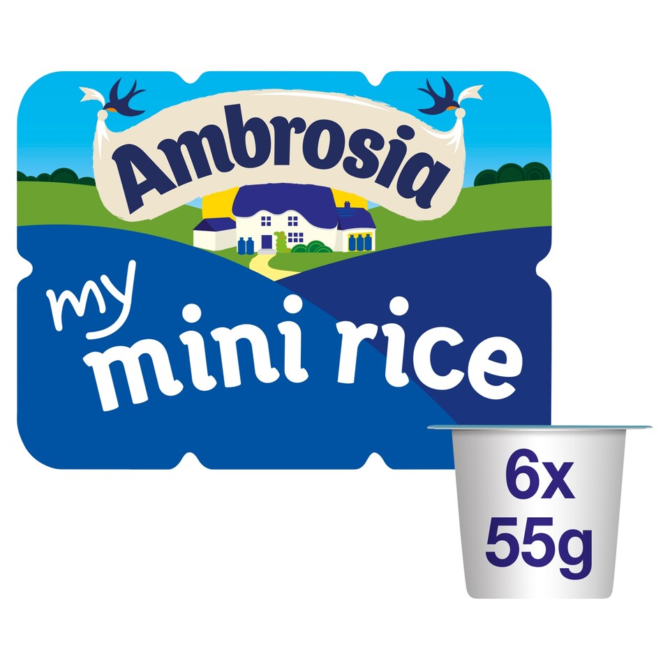 image 1 of Ambrosia My Mini Rice 6 x 55g