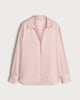 image 4 of F&F Satin Button Up Shirt in Pink