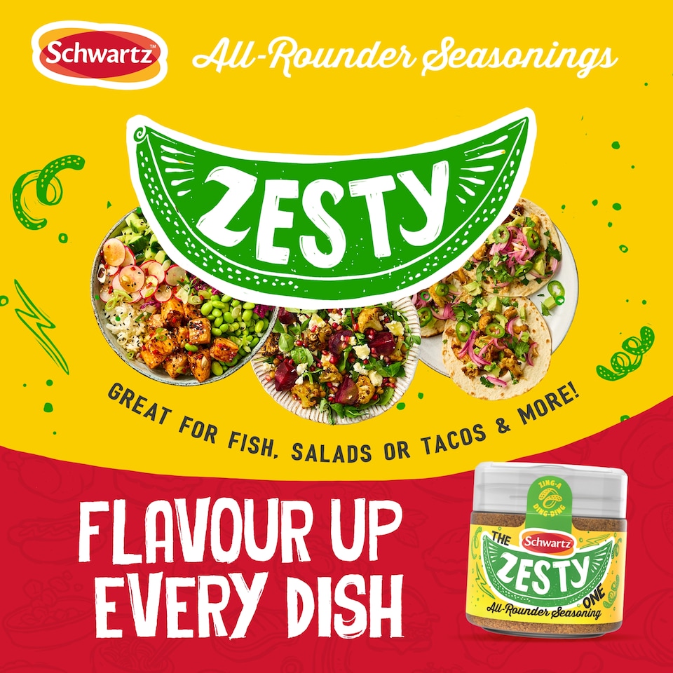 image 1 of Schwartz Zesty All Rounder Seasoning 100g