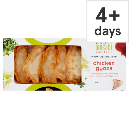 Wasabi Chicken Gyoza 105G Tesco Groceries