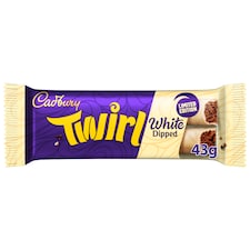 Cadbury Twirl White Dipped Single 43G