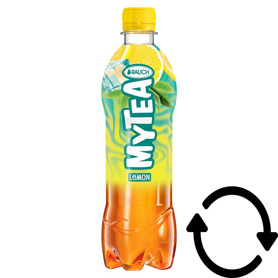 Rauch MyTea Lemon Ice Tea Lemon Soft Drink Made from Black Tea 0,5 l