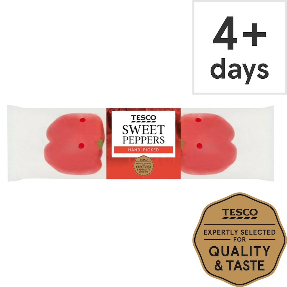 image 1 of Tesco Sweet Peppers 500G
