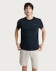 image 2 of F&F Active TECHSPORT Popcorn Textured T-Shirt in Black