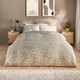 image 4 of Silentnight Supersoft Leopard Print Duvet Set King 