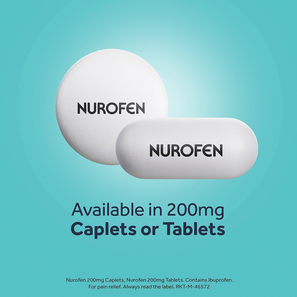 image 1 of Nurofen Targeted Pain Relief Ibuprofen 200mg Tablets 12 Pack