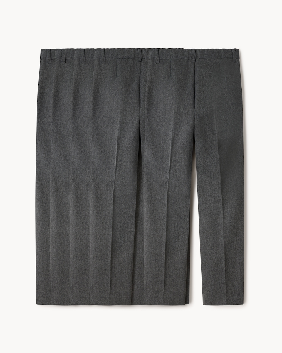 image 1 of F&F School Boys 5-Pack Regular Fit Trousers in Grey