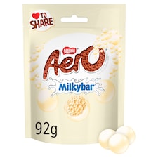 Aero Bubble Milkybar White Chocolate 92g