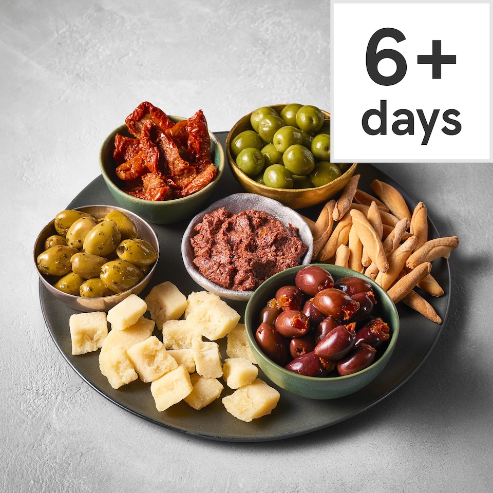 92. Tesco Finest Olive & Antipasti Selection Platter 685g (Serves 10)