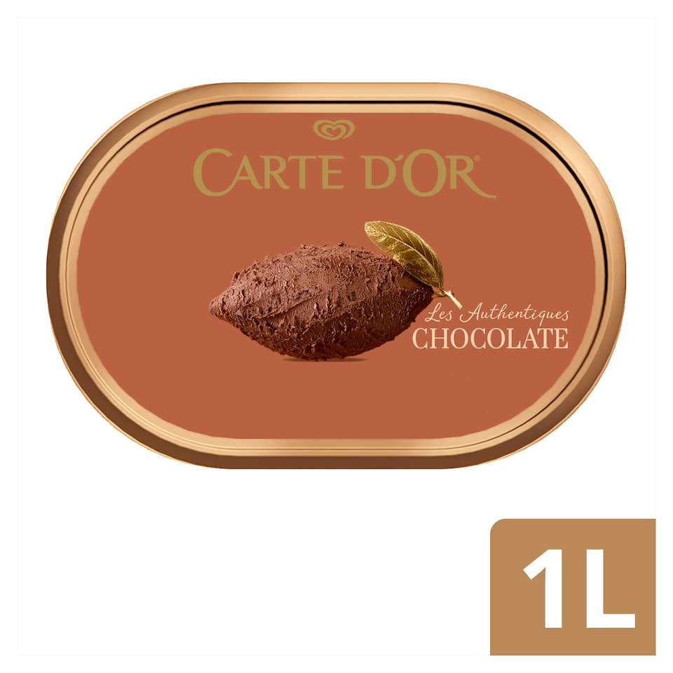 Obrázek 1 pro produkt Carte d'Or Chocolate čokoládová zmrzlina 1000ml