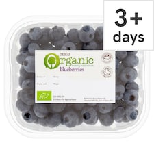 Tesco Organic Blueberries 125G