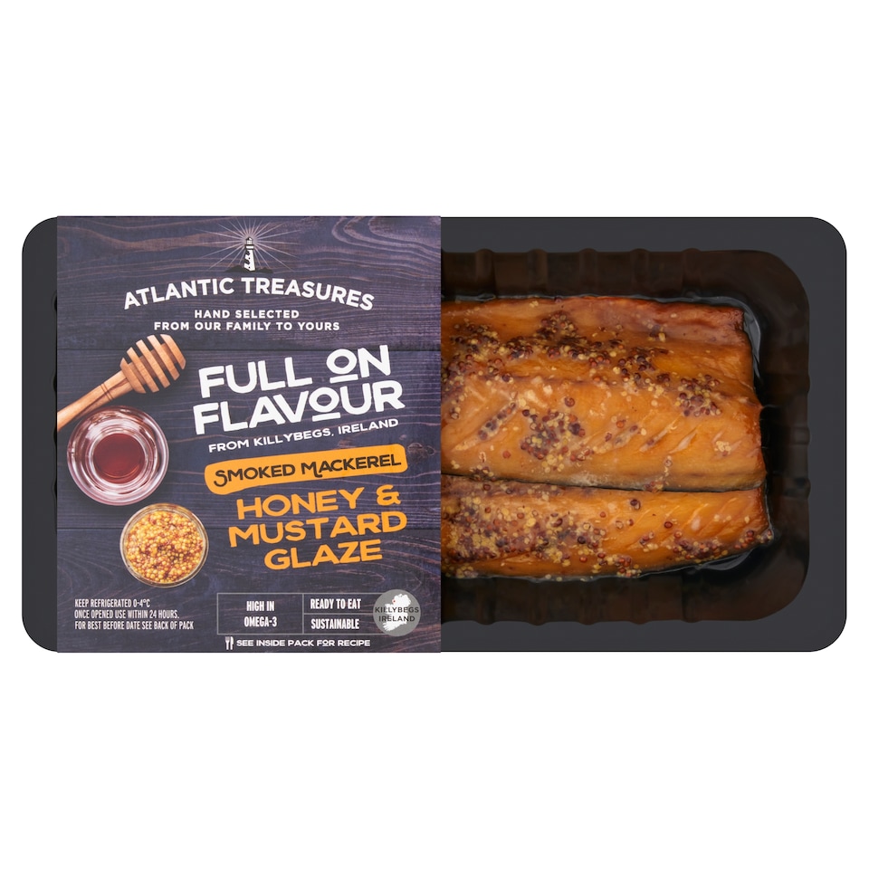 Atlantictresures Smoked Mackerel 170Gm